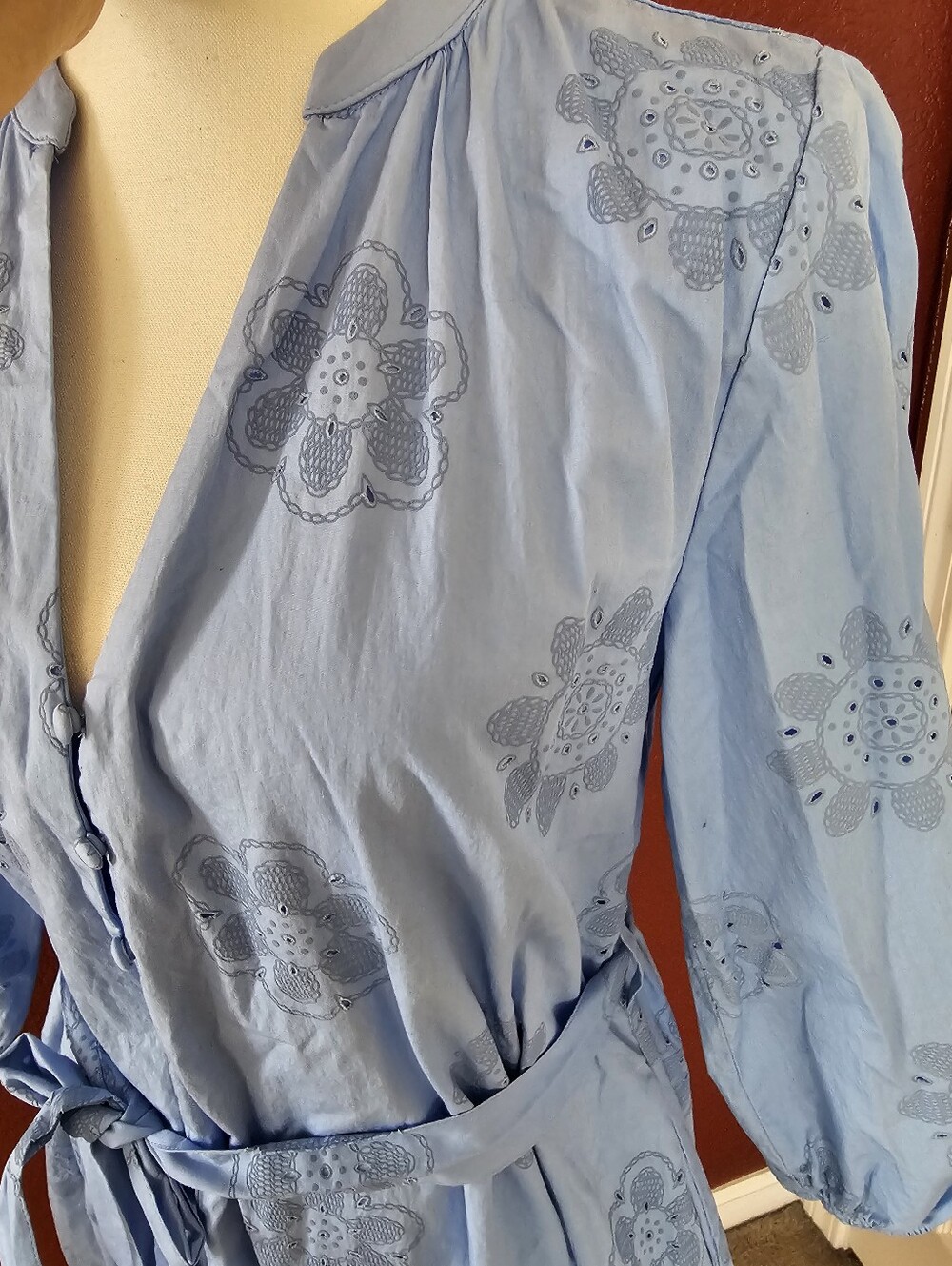 Cynthia Rowley Light Blue Dress - Picture 6 of 10